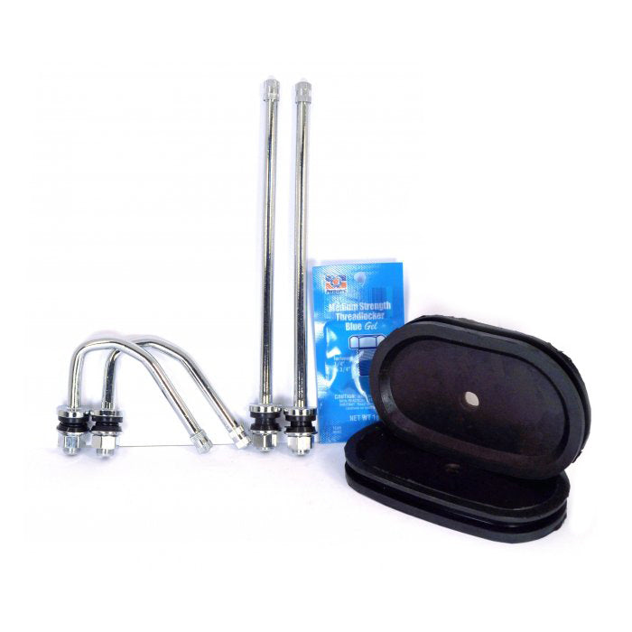 DL1GMC Dually Valve Kit Chrome