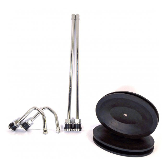 DL4SSTC Dually Valve Kit Chrome